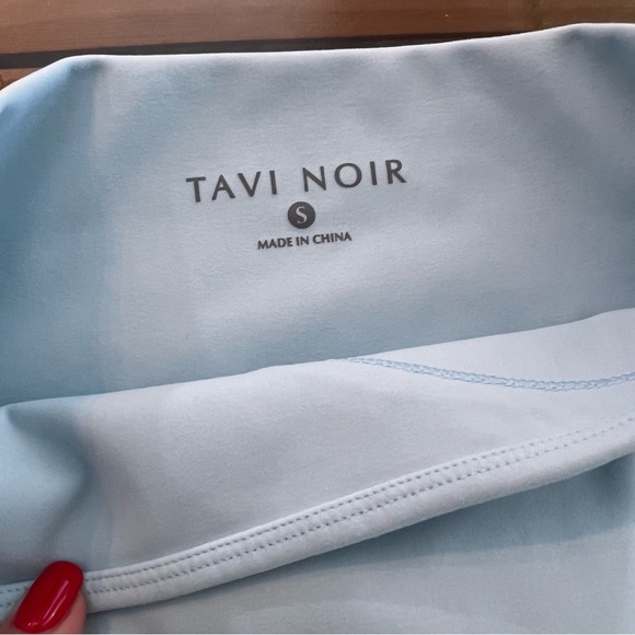 TAVI NOIR high waisted leggings powder blue - Picture 7 of 10